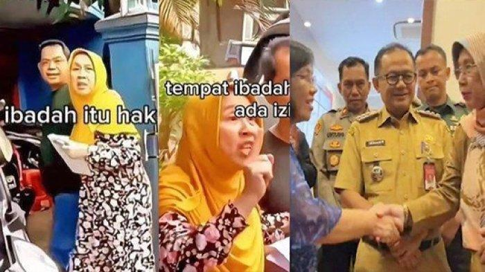 Masriwati Adu Mulut Panas di Depan Rumah