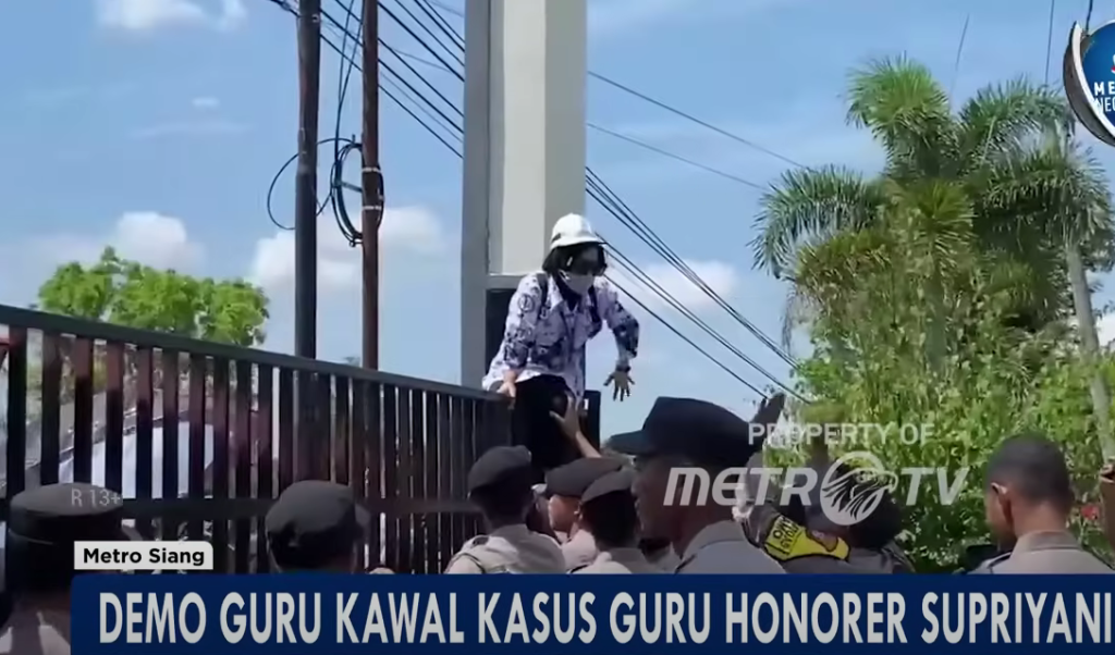 Ribuan Guru Turun Tangan Kasus Guru Honorer Supriani di Pengadilan Andolo