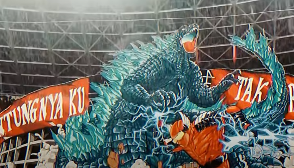 Koreo Gundala vs Godzilla