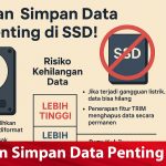Jangan Simpan Data Penting di SSD