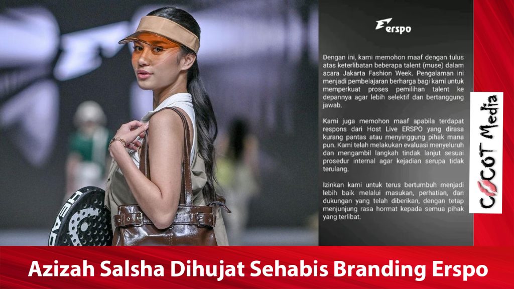 Azizah Salsha Dihujat Sehabis Branding Erspo